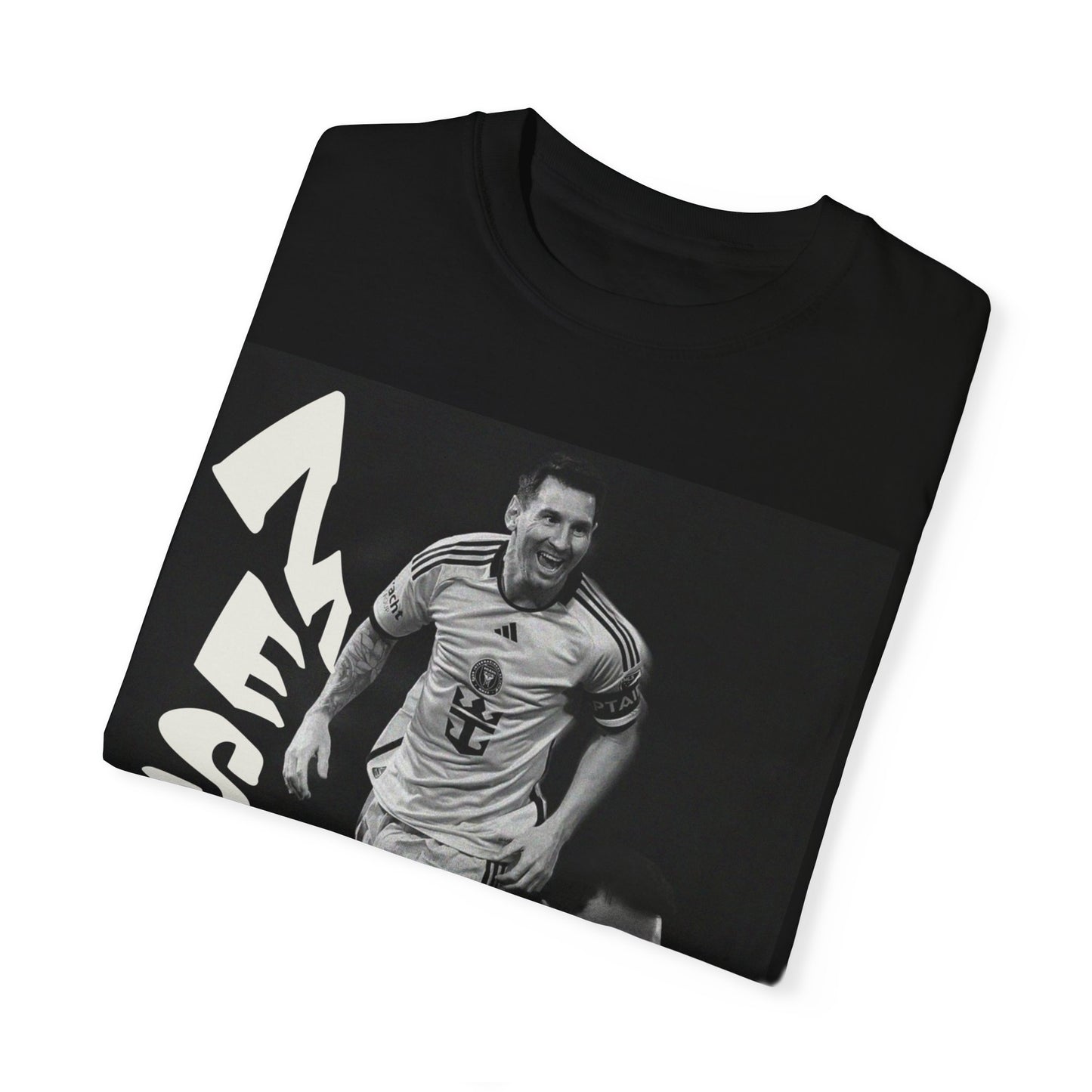 Lionel Messi Soccer Unisex Garment-Dyed T-shirt