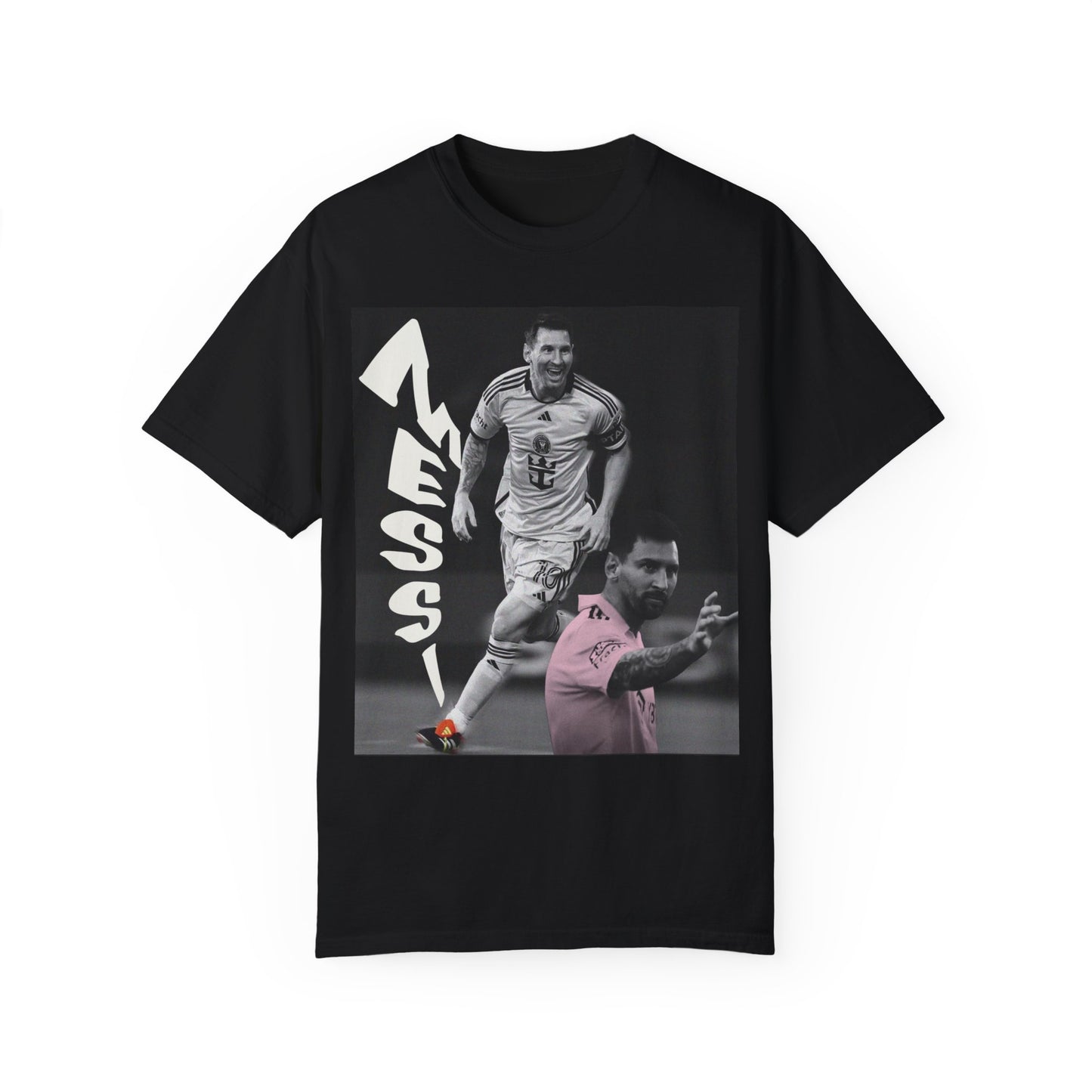 Lionel Messi Soccer Unisex Garment-Dyed T-shirt